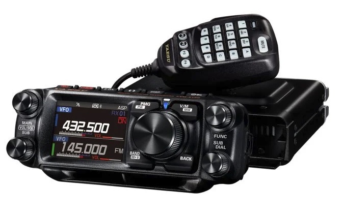 YAESU FTM-510DE ASP , FM/C4FM VHF/UHF mobilní transceiver 50W, GPS, APRS
