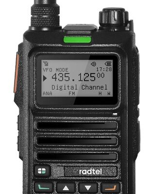RADTEL RT-4D , DMR/analog dual-band radiostanice, IP68
