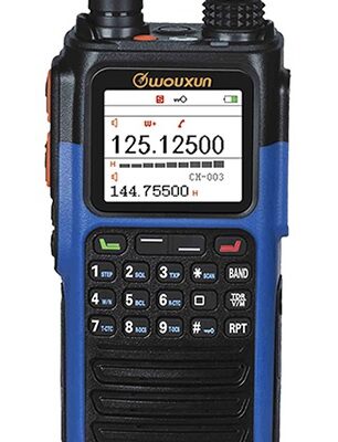 WOUXUN KG-Q376 , tri-band VHF/UHF/AIR TX, USB-C, IP65